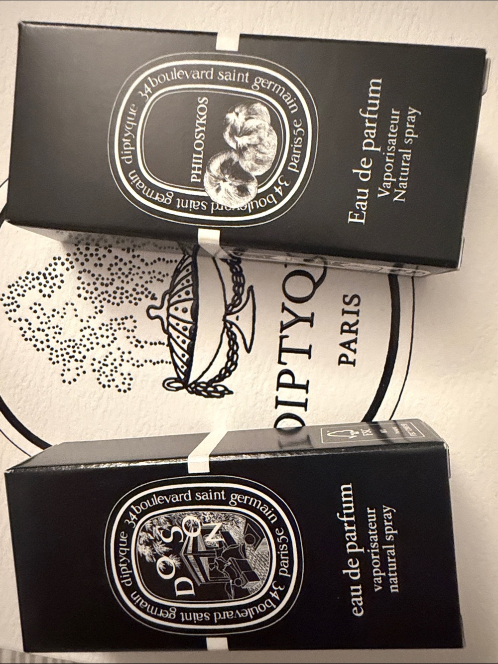 Set of Two Diptyque Philosykos and Do Son each 2ML